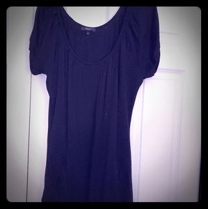 Casual black dress with pockets